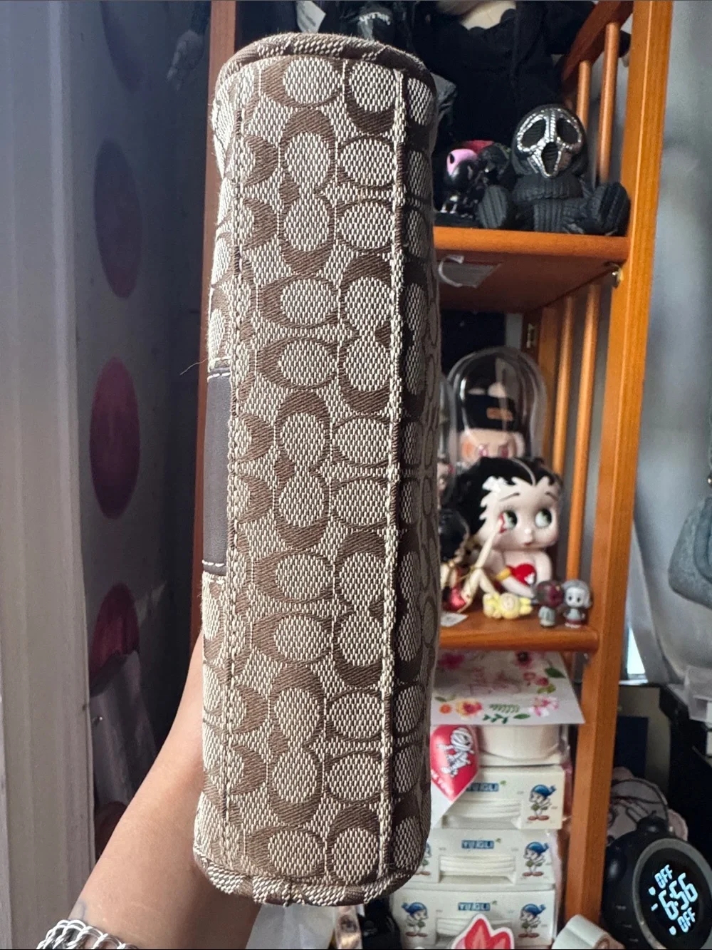 Coach Y2K Soho signature jacquard canvas & leather